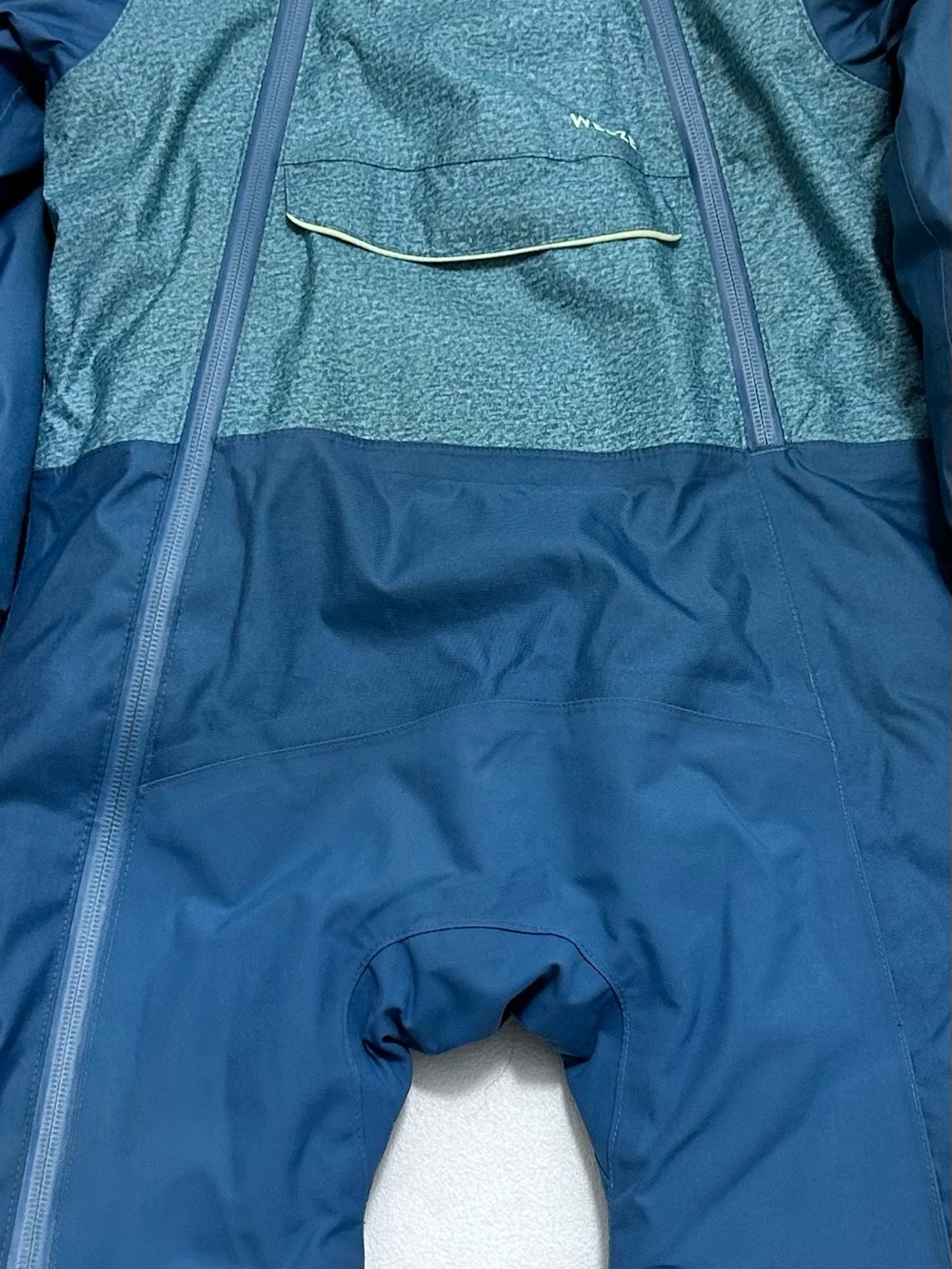 Warm, Waterproof Baby Ski Suit 900 Warm PNF - Turquoise